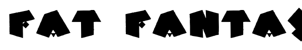 Fat Fantasy font preview